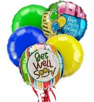 Mylar Balloon Bouquet - beverlyhillsflorist