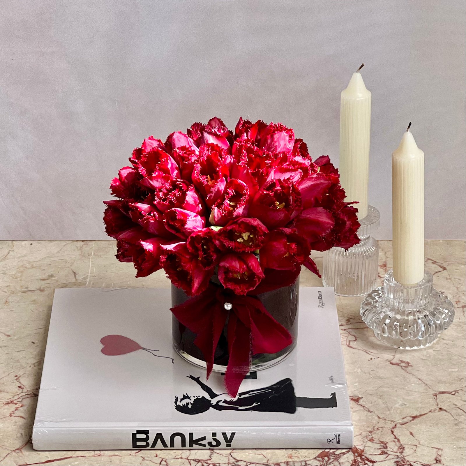 IMG_0818 Same Day Delivery, Beverly Hills Florist, Red Tulips, Valentines Day Flowers, Love and Romance Flowers