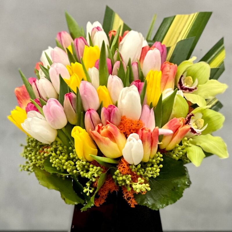 Fanciful Tulips - beverlyhillsflorist