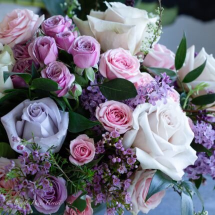 A Symphony of Lilacs and Roses - beverlyhillsflorist