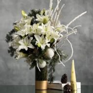 Holiday Lillies - beverlyhillsflorist