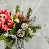 Holiday Tulip Cheers - beverlyhillsflorist