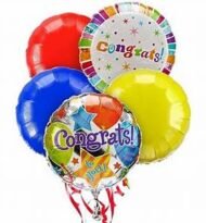 Mylar Balloon Bouquet - beverlyhillsflorist