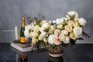 Angelic White Rose Symphony - beverlyhillsflorist